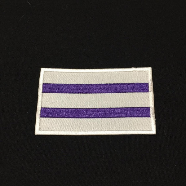 2 Row Wampum Patch - Small