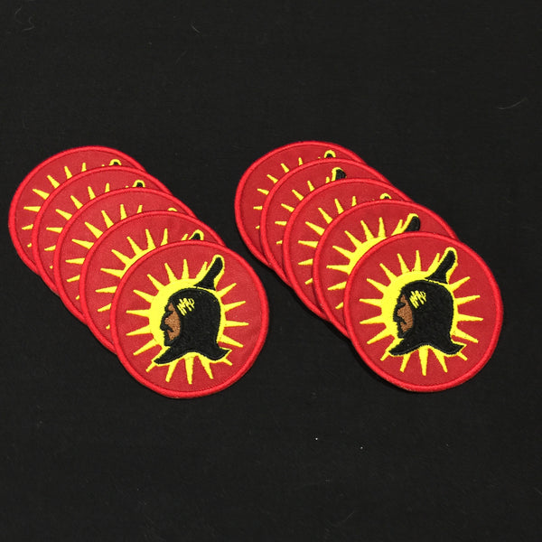 Mohawk Warrior Embroidered Patch